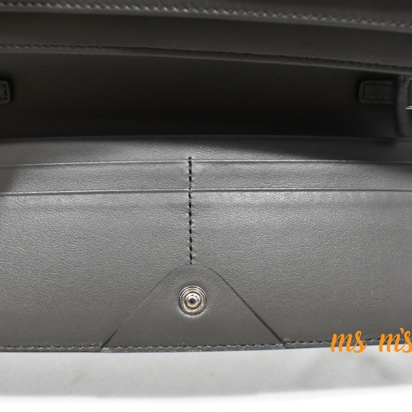 NIB Fendi Faces Leather Wallet on Chain Clutch - Picture 7 of 8